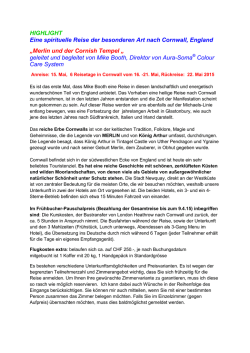 HIGHLIGHT Eine spirituelle Reise der besonderen Art nach