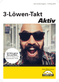 Ich fahre gerne Bus und Bahn, weil ich Staus zum Haareraufen finde.