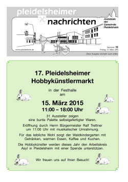 klicken - Gemeinde Pleidelsheim
