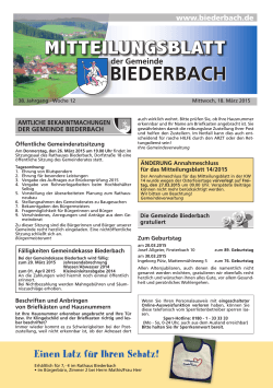 Biederbach KW 12 ID 105337