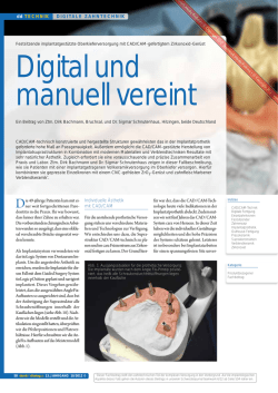 Digital und manuell vereint