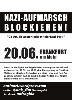 Flugi-200615-sw-2 - Anti-Nazi-Koordination Frankfurt