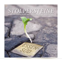 Broschüre - Historischer Verein für Stadt und Stift Essen e.V.
