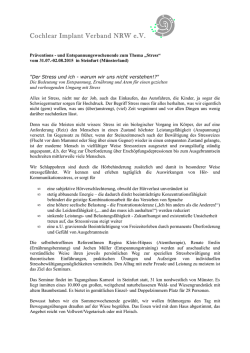 Information - Schwerhoerigen-Netz
