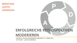 Judith Andresen - Erfolgreiche Retrospektiven moderieren