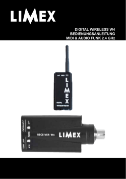 Handbuch Funk Wireless 4