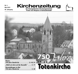 Kirchenzeitung 2015-04 Mai
