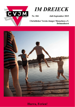 IM DREIECK - CVJM Delmenhorst