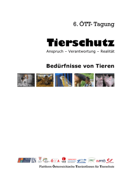 Tagungsband der 6. ÖTT