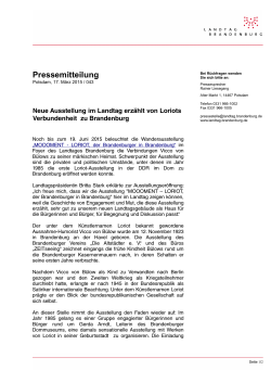 PM Loriot [ PDF , 161.2 KB] - Landtag Brandenburg