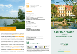Dorfspaziergang - Sachsens D&ouml;rfer