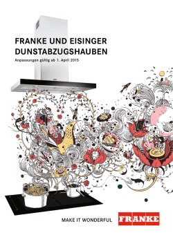 Franke und Eisinger Dunstabzugshauben(3.18 MB, PDF)