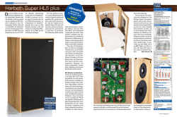 Harbeth Super HL5 plus