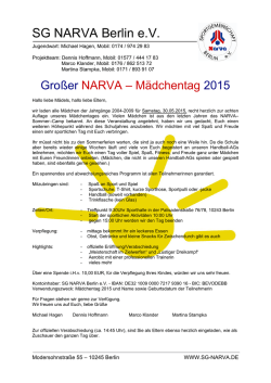 Gro&szlig;er NARVA M&auml;dchentag_20150530 - SG