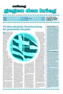 Zeitung gegen den Krieg 39