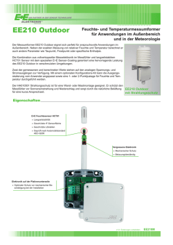 EE210-Outdoor Datenblatt