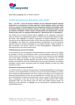 Medienmitteilung