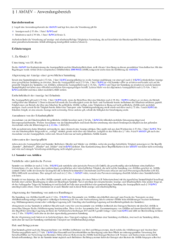 § 1 AbfAEV – Anwendungsbereich