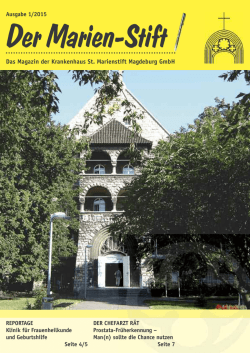 Marien-Stift - Klinik St. Marienstift Magdeburg