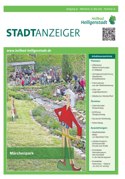Stadtanzeiger 2015-10 - Heilbad Heiligenstadt