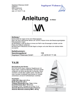 Handbuch f&uuml;r Mieter VA18