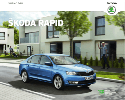 ŠKODA RAPID - Skoda Auto Deutschland GmbH