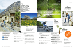 Auf zwei Rädern in den Frühling Im Tessin den Akku