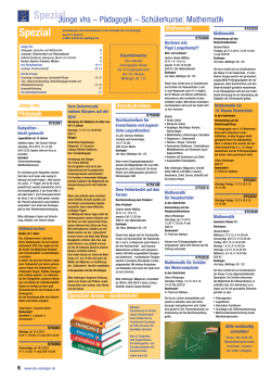 Programm Spezial / Technikschule