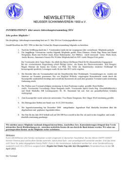 Info 2014_11_20 - Neusser Schwimmverein 1900 eV