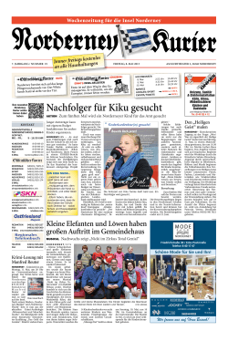 2015.05.08 PDF-Version - Ostfriesischer Kurier