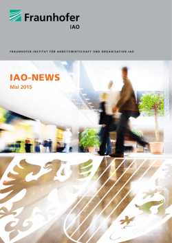 IAO-News Mai 2015 ()