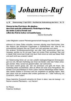 Johannis-Ruf - St. Johannis Alfhausen