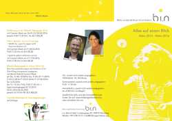 Jahresprogramm 2015/2016