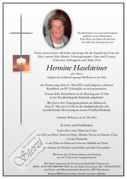 Hermine Haselsteiner