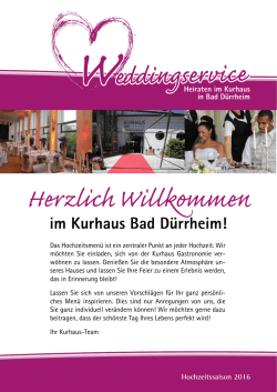 finden Sie Menü-Vorschläge und wichtige Informationen