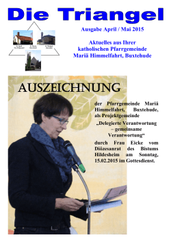 AUSZEICHNUNG - Mariä Himmelfahrt, Buxtehude