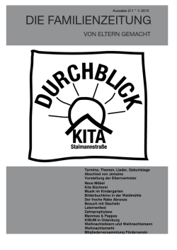 Durchblick Januar 2015 (pdf 6,61 MB)