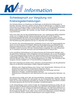 Vorlage Merkblatt.indd - Kassenärztliche Vereinigung Hamburg