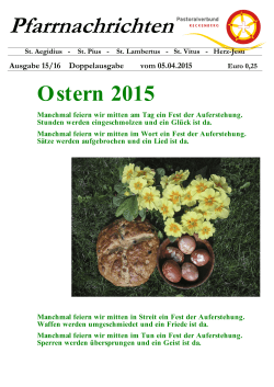 15-16-2015 - Pastoralverbund Reckenberg