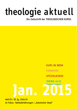 Heft 03 / 30. Jg. 2014/2015