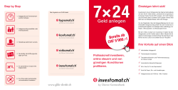 investomat.ch | 7x24 Geld anlegen