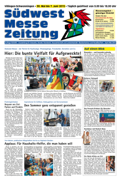 Hier: Die bunte Vielfalt f&uuml;r Aufgeweckte!