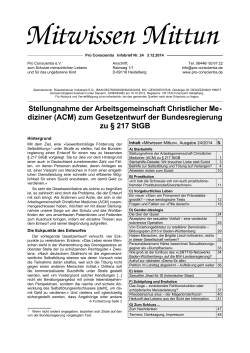 MM24 (Mitwissen Mittun, Ausgabe 2014)