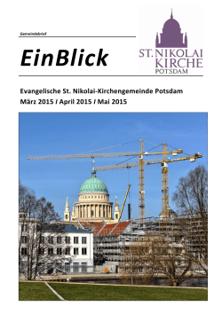 EinBlick - Evangelischer Kirchenkreis Potsdam