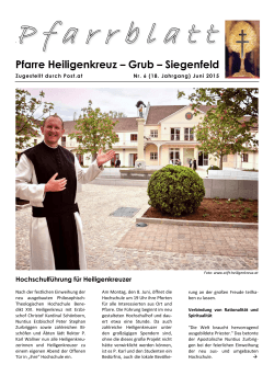 Pfarre Heiligenkreuz – Grub – Siegenfeld