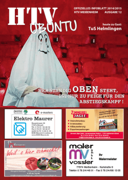Ausgabe 12 2014/2015