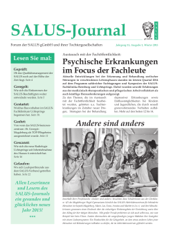 Winterausgabe 2015