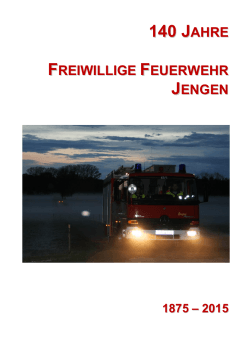 Jengener Festtage - Freiwillige Feuerwehr Jengen