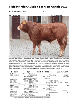 Limousin - Rinderallianz