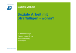 Dr. Melanie Wegel - team72 Teilstation&auml;re Bew&auml;hrungshilfe